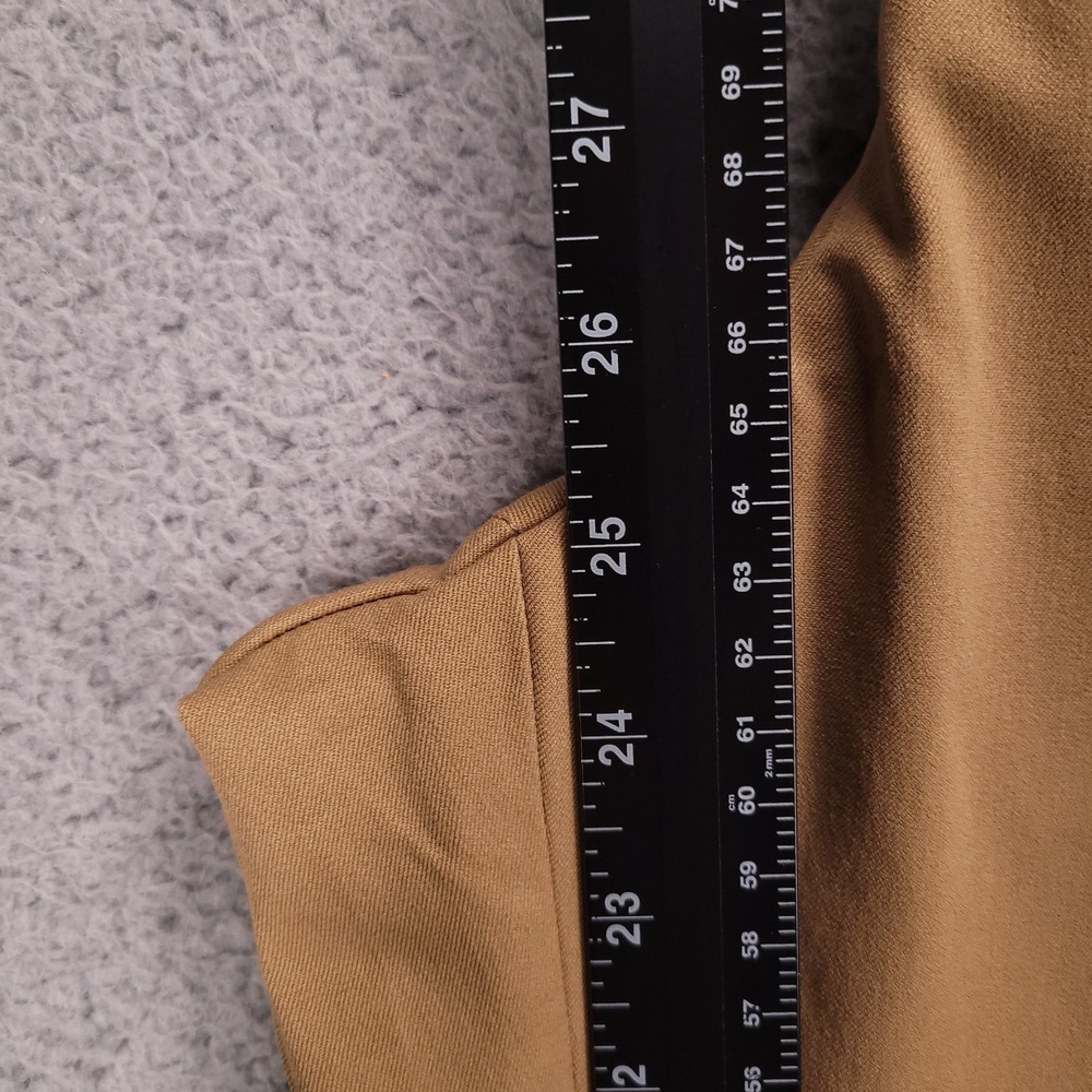 CHICOS Pants Size XL/16 (3) Tan Straight Leg Capri Crop Twill Stretch NEW - Picture 13 of 13